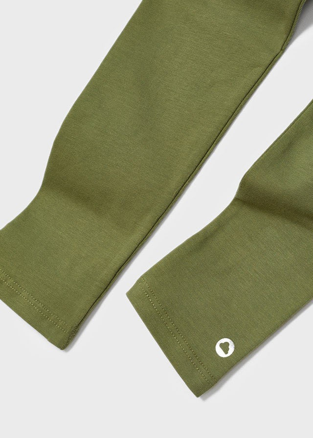 Mayoral 22-00748-018 Leginsy długie dziewczynka 748-18 liść laurowy -  - #tag1# - #tag2# - #tag3# - #tag4#