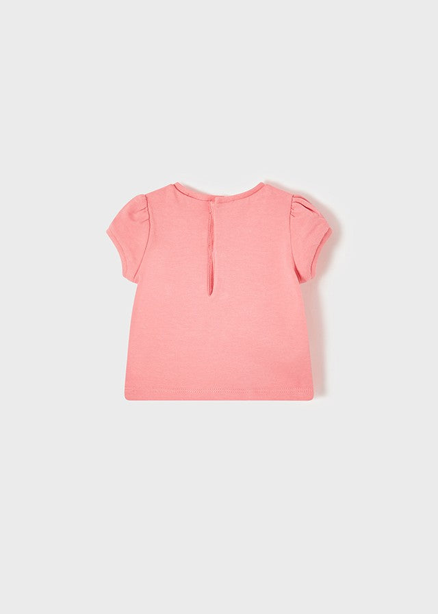 Mayoral 22-01001-077 Komplet 2 koszulki dziewczynka 1001-77 różowy -  - #tag1# - #tag2# - #tag3# - #tag4#
