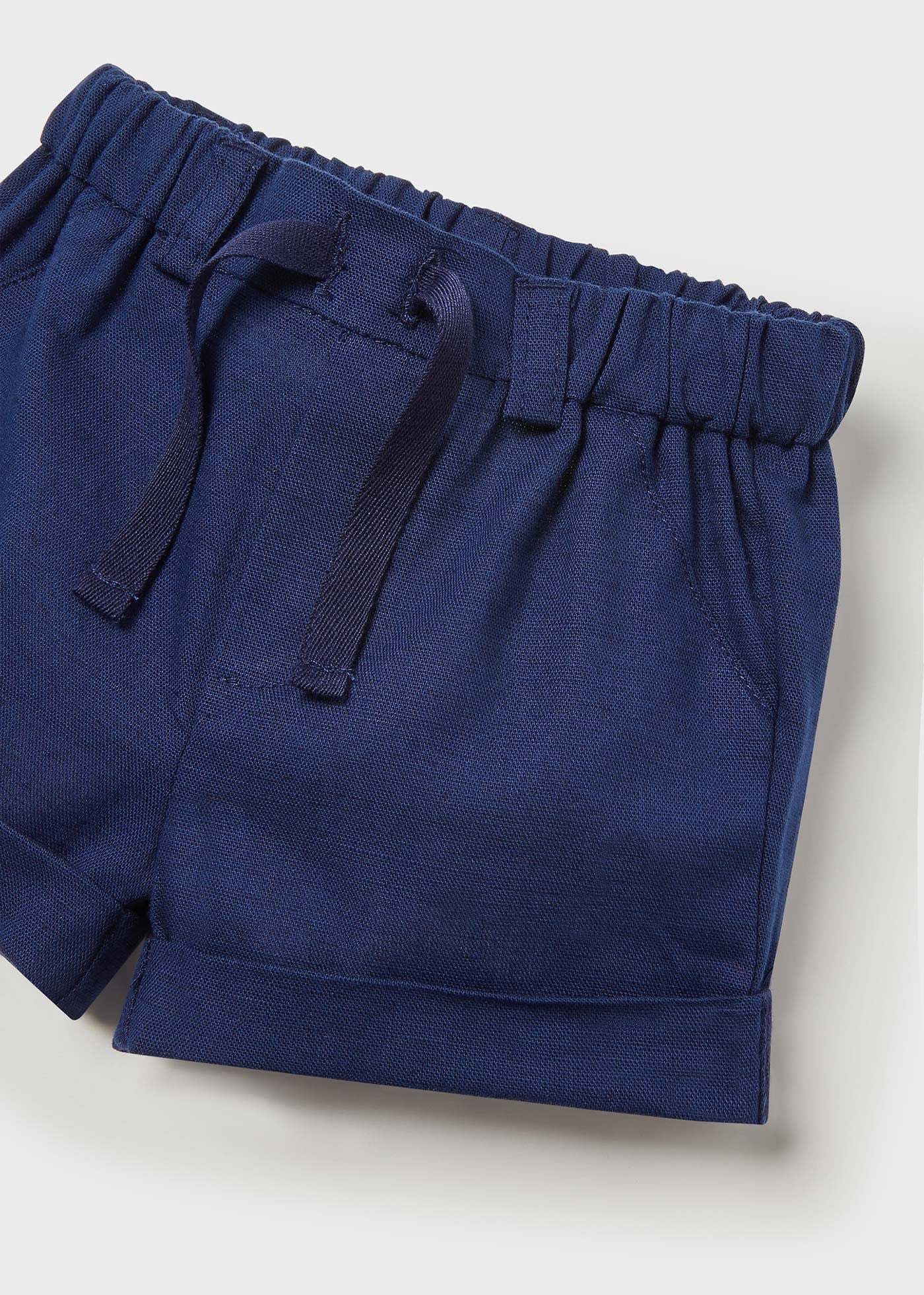 Mayoral 22-01209-068 Krótkie spodenki lniane chłopięce 1209-68 royal -  - #tag1# - #tag2# - #tag3# - #tag4#