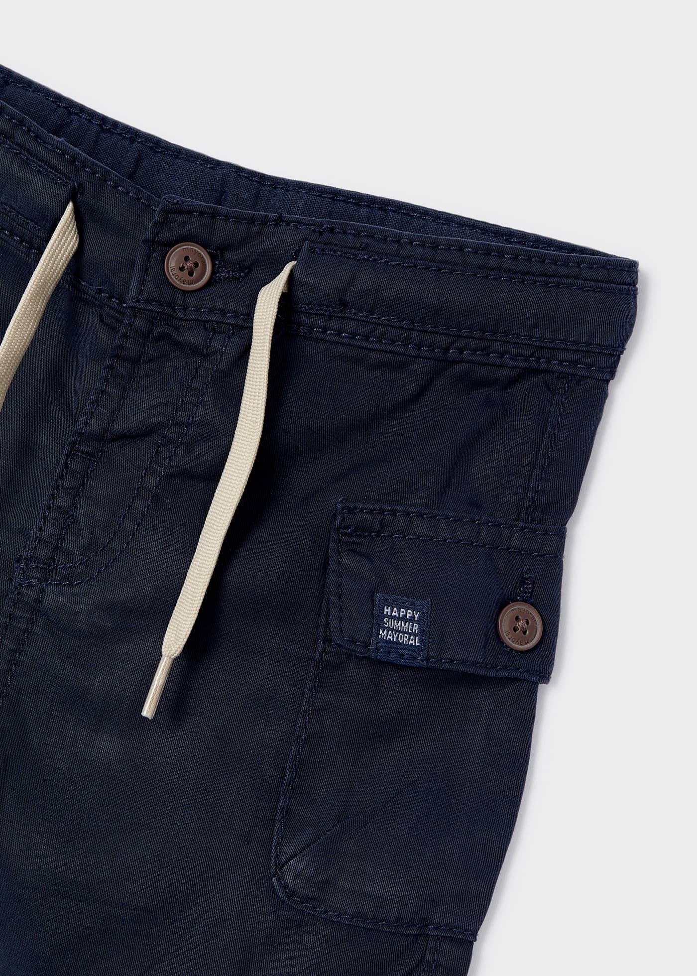 Mayoral 22-01221-019 Bermudy chłopiec 1221-19 granatowy -  - #tag1# - #tag2# - #tag3# - #tag4#