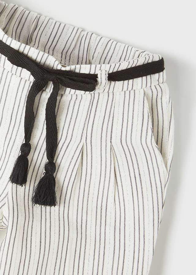 Mayoral 22-01513-003 Długie spodnie dziewczynka 1513-3 kremowy -  - #tag1# - #tag2# - #tag3# - #tag4#