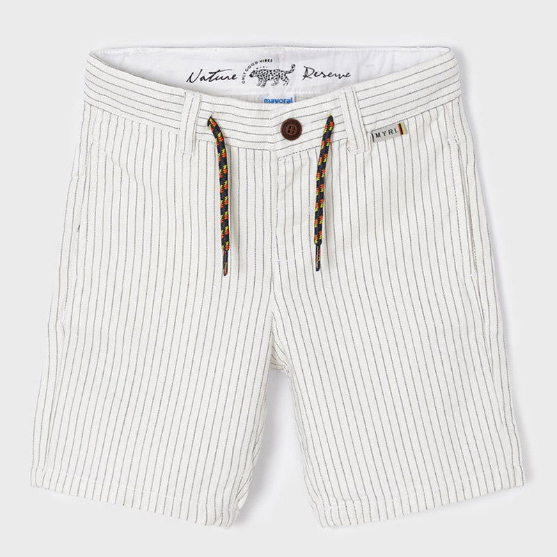 Mayoral 22-03250-072 Bermudy w paski chłopięce 3250-72 talk -  - #tag1# - #tag2# - #tag3# - #tag4#