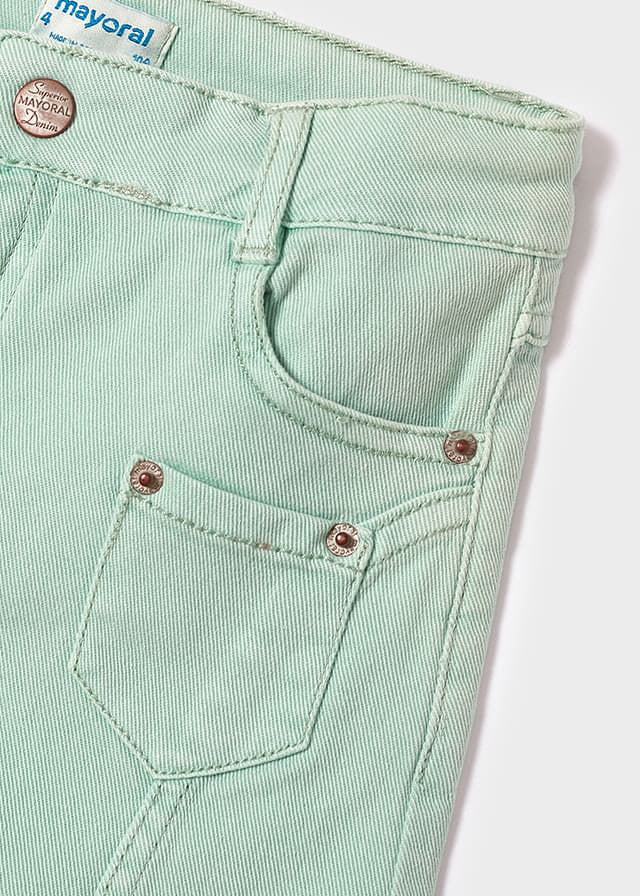 Mayoral 22-03589-091 Spodnie straightcropped dziewczynka 3589-91 nefryt -  - #tag1# - #tag2# - #tag3# - #tag4#