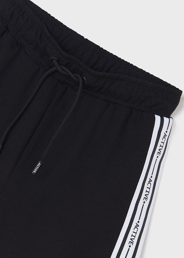 Mayoral 22-06226-086 Komplet z szortami dziewczynka 6226-86 czarny -  - #tag1# - #tag2# - #tag3# - #tag4#