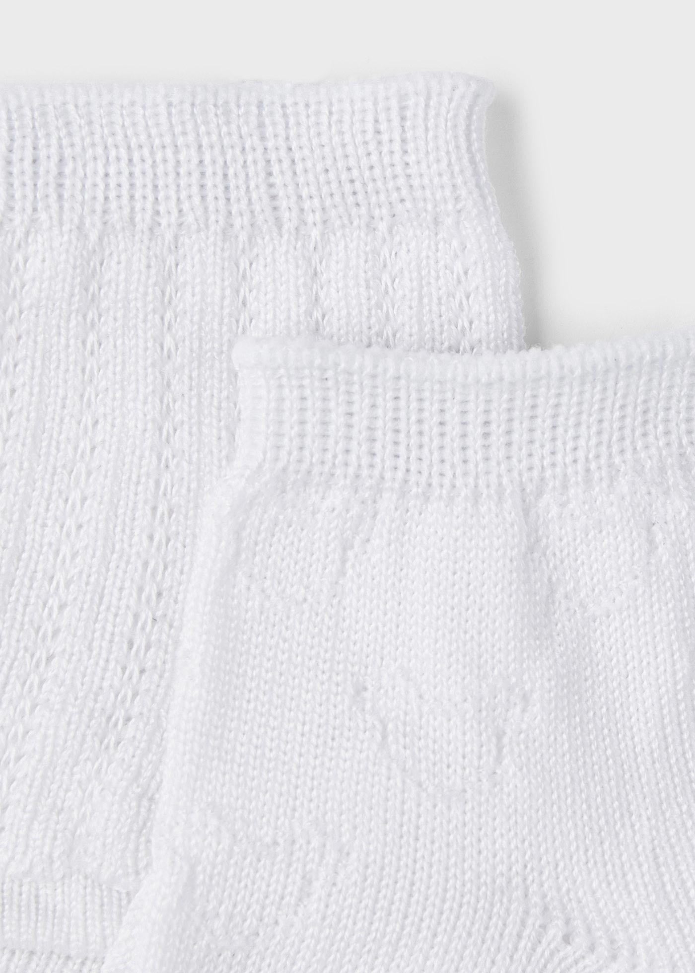 Mayoral 22-09474-091 Komplet 2 pary skarpetek chłopiec 9474-91 biały -  - #tag1# - #tag2# - #tag3# - #tag4#