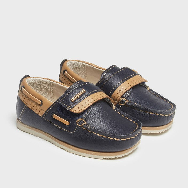 Mayoral 22-43390-076 Mokasyny na rzepy chłopiec 43390-76 granatowy -  - #tag1# - #tag2# - #tag3# - #tag4#