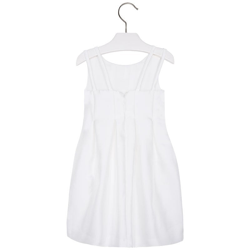 Mayoral 3922-35 Sukienka 2 części  kolor Kremowy -  - #tag1# - #tag2# - #tag3# - #tag4#