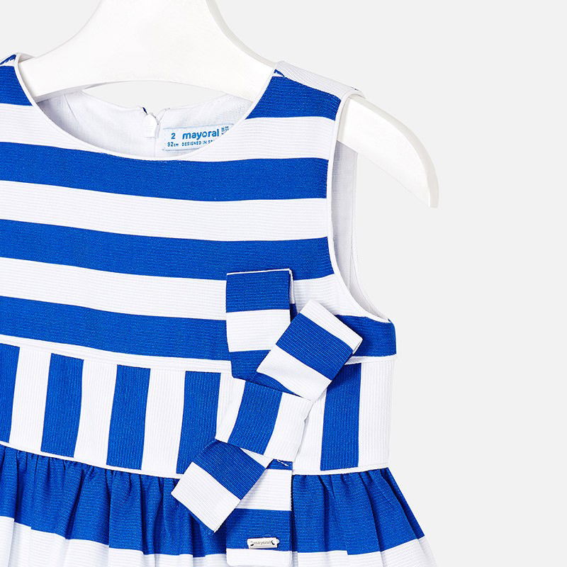 Mayoral 3924-43 Sukienka dziewczęca niebieska -  - #tag1# - #tag2# - #tag3# - #tag4#