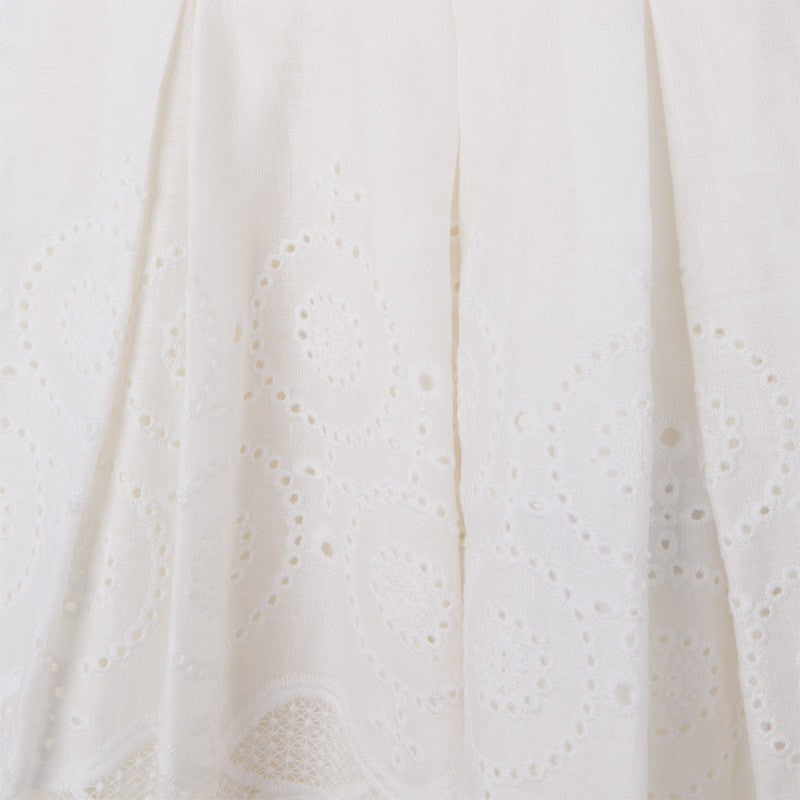 Mayoral 3929-44 Sukienka len haft  kolor Naturalny -  - #tag1# - #tag2# - #tag3# - #tag4#