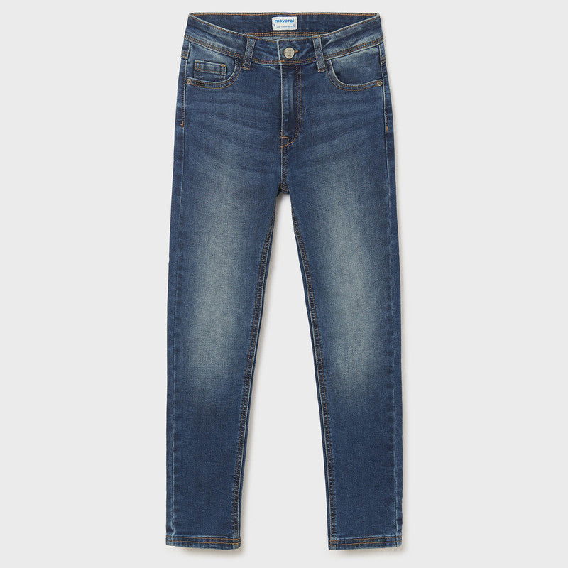 Mayoral 557-34 Długie spodnie jeans dziewczynka kolor medio -  - #tag1# - #tag2# - #tag3# - #tag4#