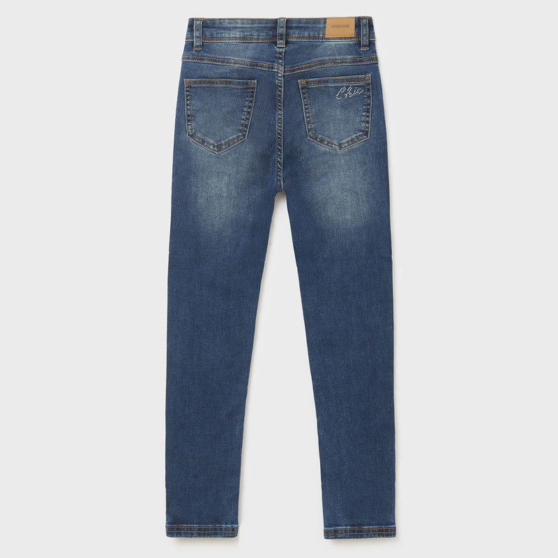 Mayoral 557-34 Długie spodnie jeans dziewczynka kolor medio -  - #tag1# - #tag2# - #tag3# - #tag4#