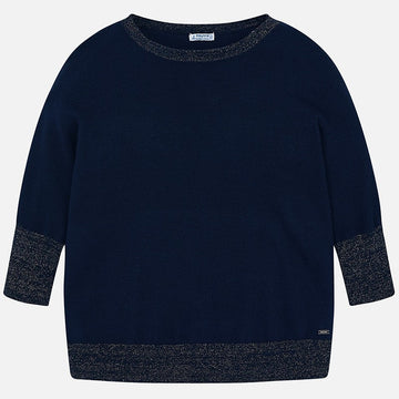 Mayoral 6301-62 Sweter dziewczęcy kolor granat -  - #tag1# - #tag2# - #tag3# - #tag4#