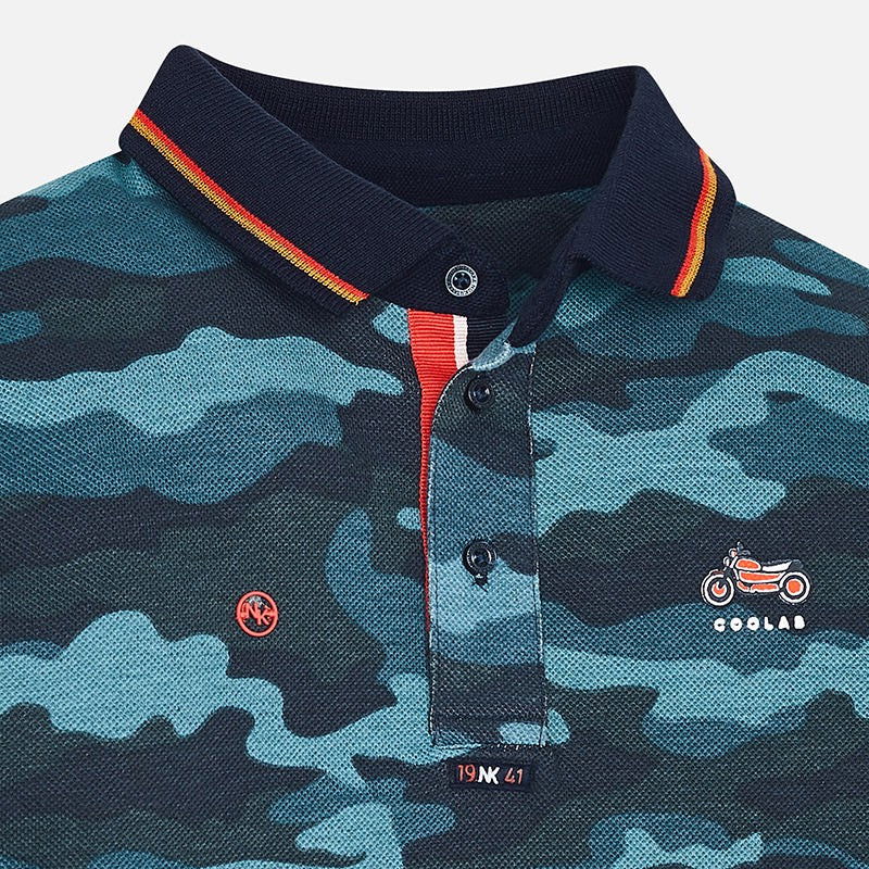 Mayoral 7104-86 Koszulka polo moro chłopięca niebieski -  - #tag1# - #tag2# - #tag3# - #tag4#