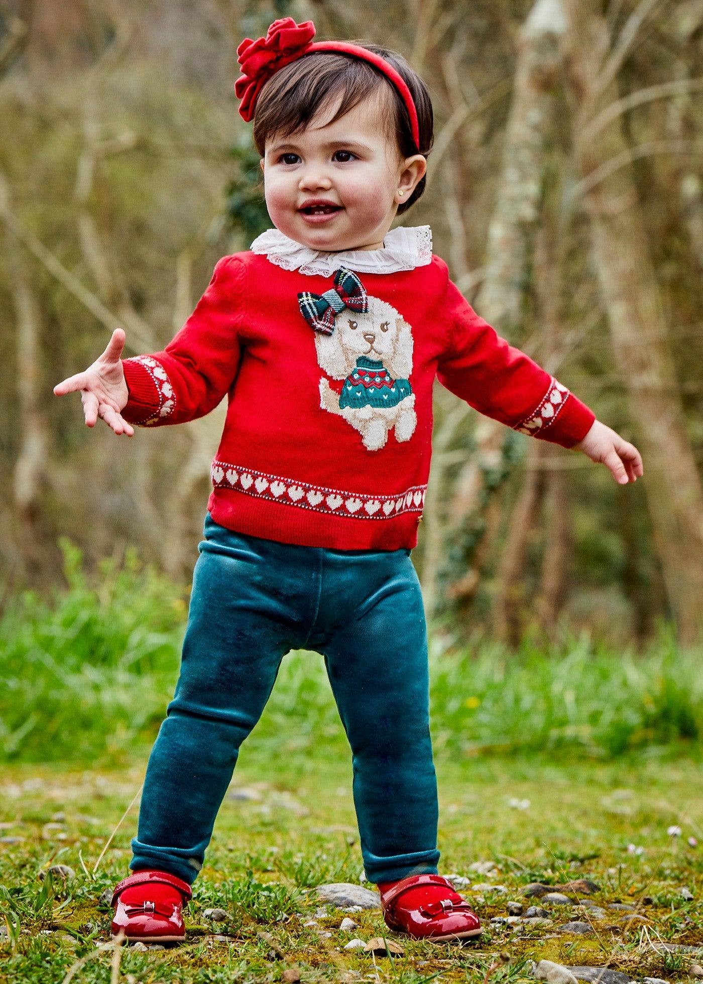 Mayoral 727-90 Leginsy aksamitne dla dziewczynki kolor zielony -  - #tag1# - #tag2# - #tag3# - #tag4#