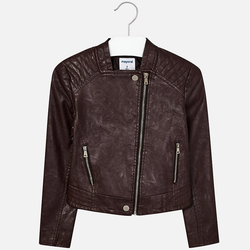 Mayoral 7470-30 Kurtka dziewczęca kolor brąz -  - #tag1# - #tag2# - #tag3# - #tag4#