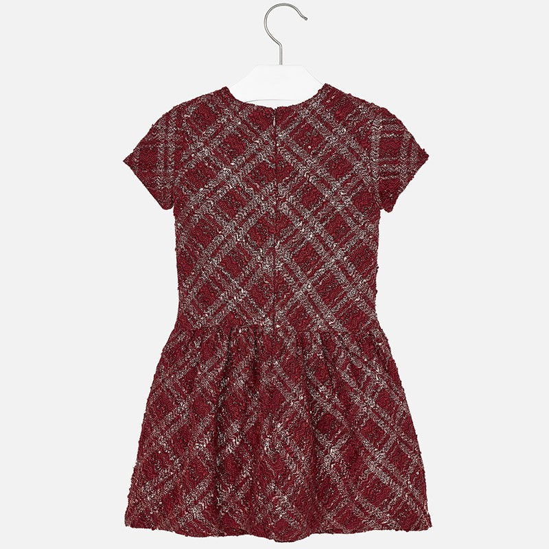 Mayoral 7925-21 Sukienka dziewczęca fantazja kolor Wino -  - #tag1# - #tag2# - #tag3# - #tag4#