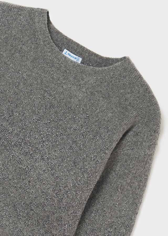 Mayoral 7936-94 Sukienka łączona dziewczęca kolor szary vigo -  - #tag1# - #tag2# - #tag3# - #tag4#