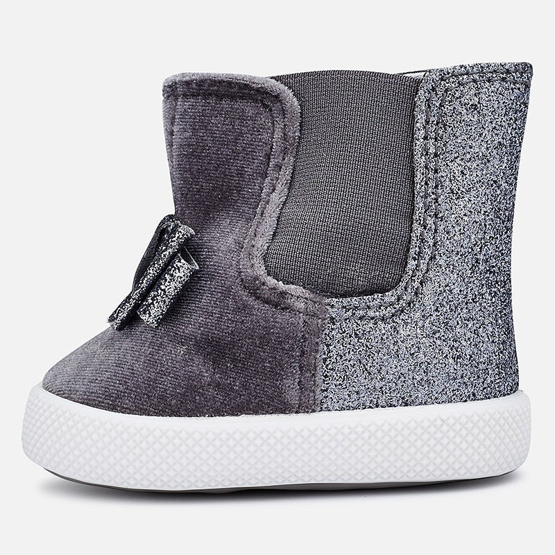 Mayoral 9934-82 Botki dziewczęce chelsea kolor szary/srebrny -  - #tag1# - #tag2# - #tag3# - #tag4#