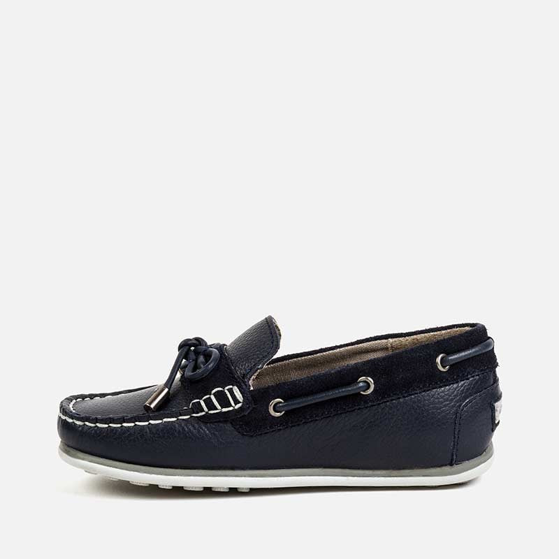 Mokasyny skórzane chłopięce Mayoral 43193-73 granat -  - #tag1# - #tag2# - #tag3# - #tag4#