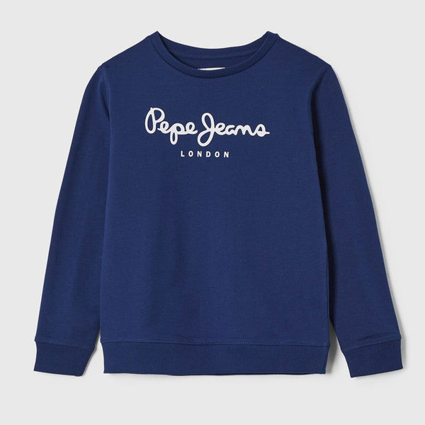Pepe Jeans ADAM sweatshirt junior boy PB581399-582 navy blue