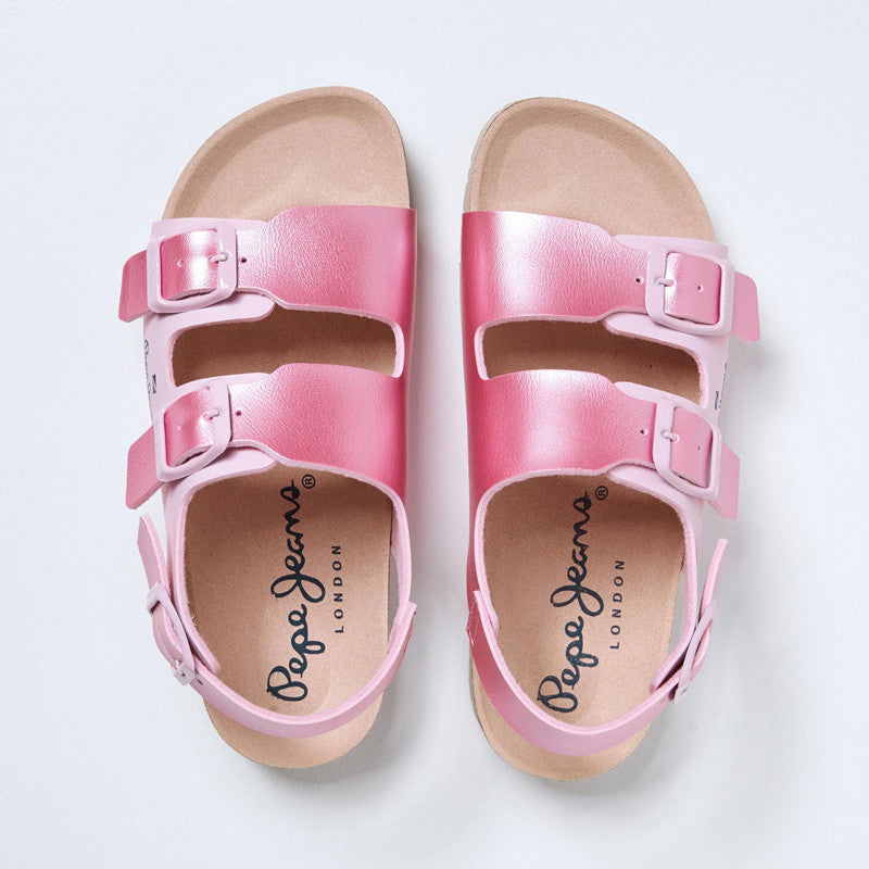 Pepe Jeans Sandały BIO CORP GIRL K junior girl PGS90186-325 różowy -  - #tag1# - #tag2# - #tag3# - #tag4#