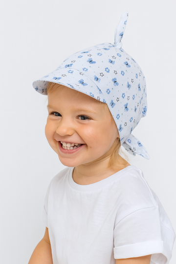 Girls' muslin scarf blue Guliwerkids 3234-3-26625