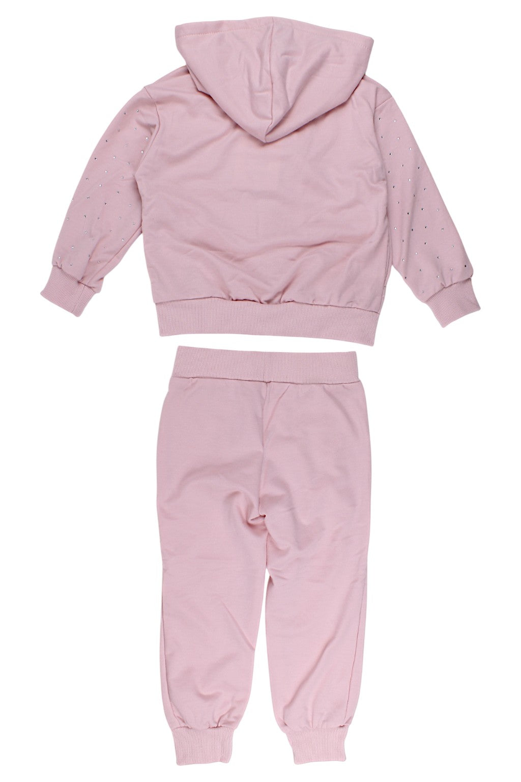 Girls' pink tracksuit set BBW BBW-1154-6825-40
