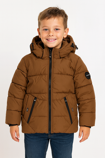 Boy's camel winter jacket Happy House KK1117-91025