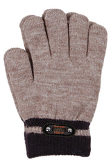 Claccic gloves for boys beige Euro Gloves D-298-91025
