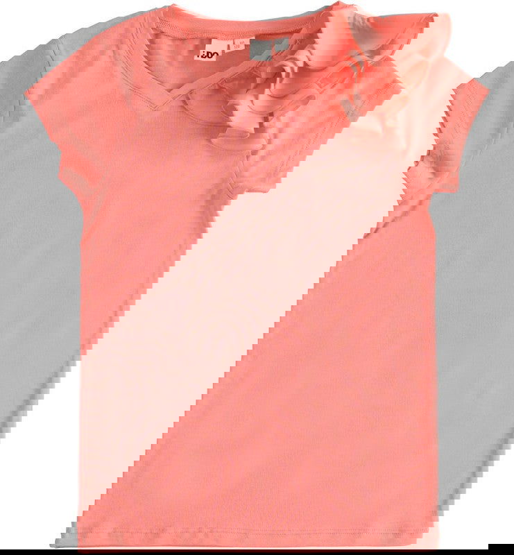 iDO 44506 Koszulka z krótkim rękawem dla dziewczynki kolor koral -  - #tag1# - #tag2# - #tag3# - #tag4#