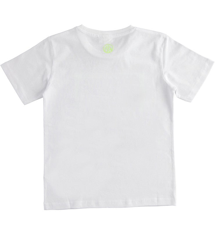 iDO 44812 Koszulka z krótkim rękawem dla chłopca kolor biały -  - #tag1# - #tag2# - #tag3# - #tag4#