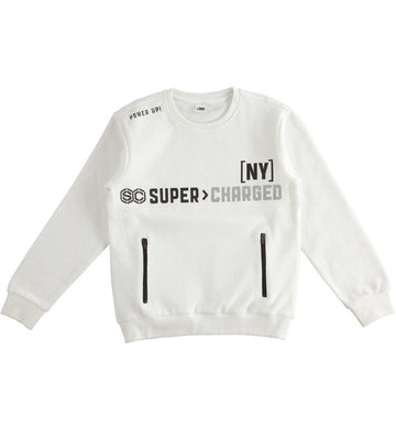 iDO 45723-0112 Bluza dresowa dla chłopca kolor krem -  - #tag1# - #tag2# - #tag3# - #tag4#