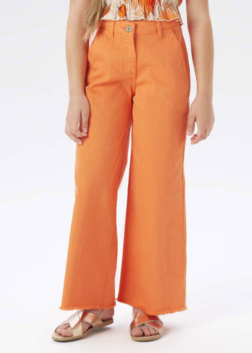 iDO 46545-1853 Spodnie szerokie dziewczynka kolor pomarańcz -  - #tag1# - #tag2# - #tag3# - #tag4#