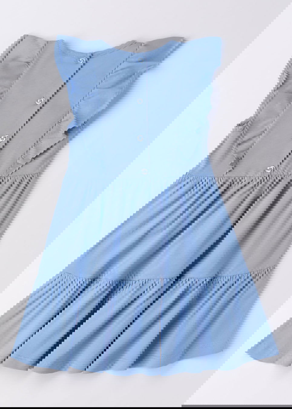 iDO 46733-3624 Sukienka z falbanką dziewczynka kolor niebieski -  - #tag1# - #tag2# - #tag3# - #tag4#