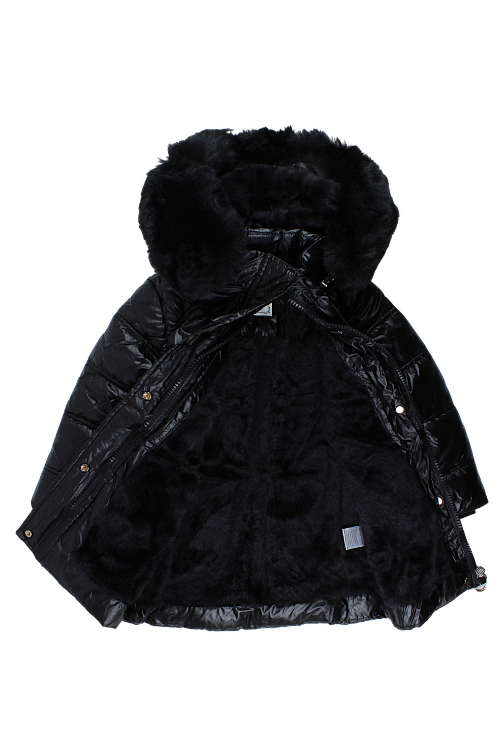 Happy House KK2264-27925 black girls' winter jacket