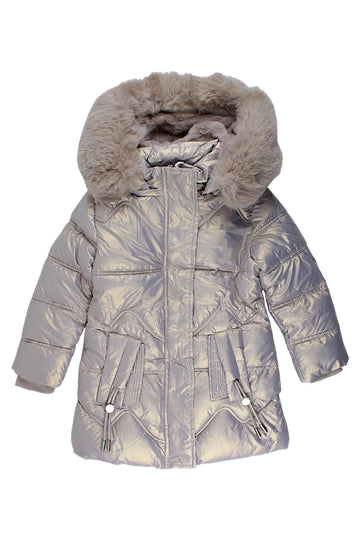 Happy House KK2265-27925 metallic beige girls' winter jacket