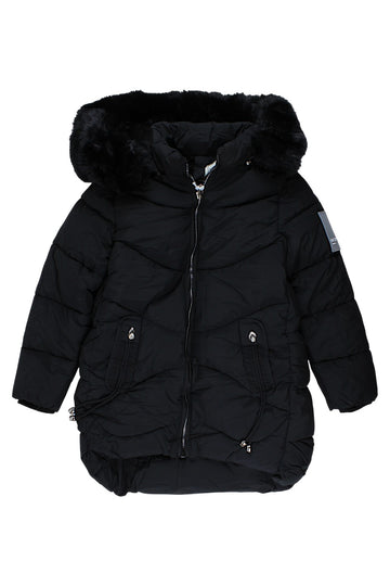 Happy House KK2309-27925 black girls' winter jacket