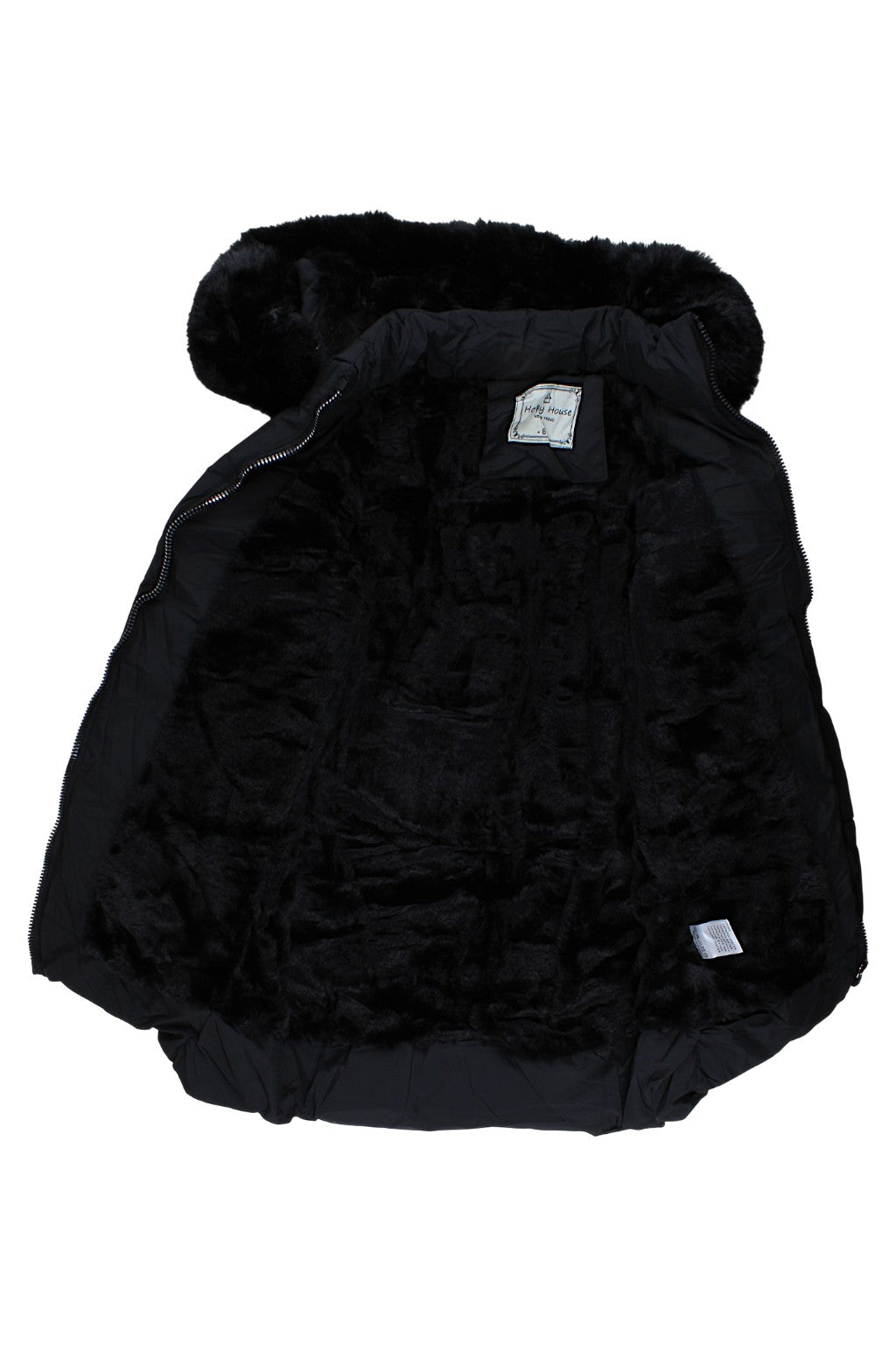 Happy House KK2309-27925 black girls' winter jacket