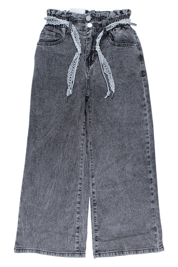 Gray Happy House jeans for girls, gray, LL-926-121025-42