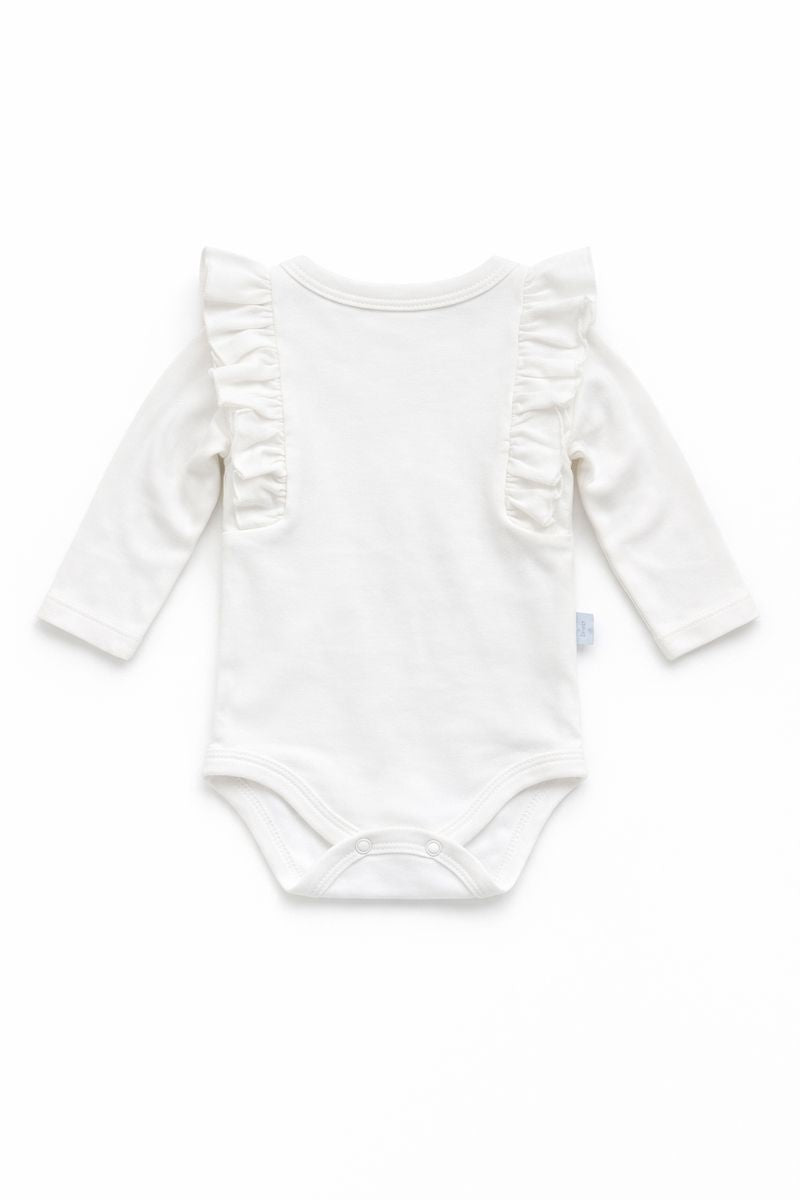 Body falbanka dziewczęce krem Onno baby N3077-121225-28