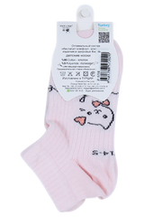 Kitten Socks for Girls Pink Pier Lone P-1714-17625