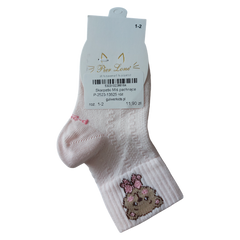 Teddy bear socks scented girls pink Pier Lone P-2523-13525-40
