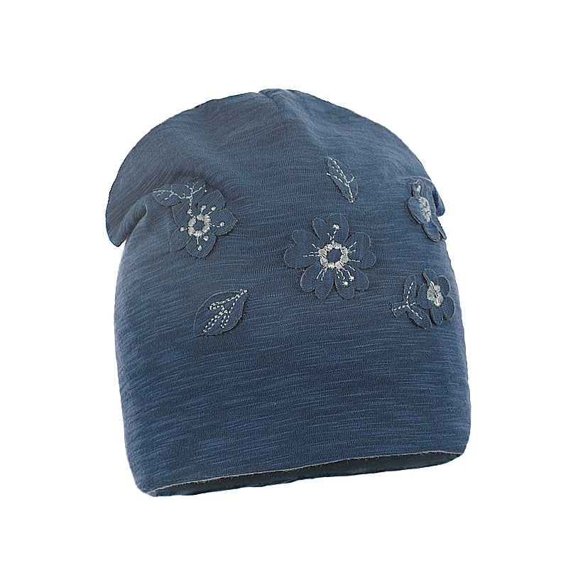 Pupill Girls' transitional cap navy blue ARIA