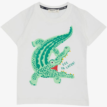 T-Shirt Crocodile boy white 19263-26424 GKMOC