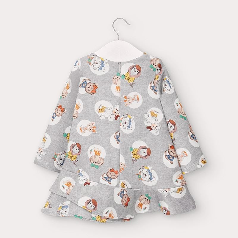 Mayoral 2963-27 silver girls' casual dress