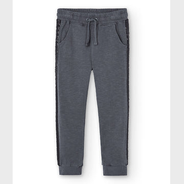 Girls' trousers Boboli 425067-8131 grey