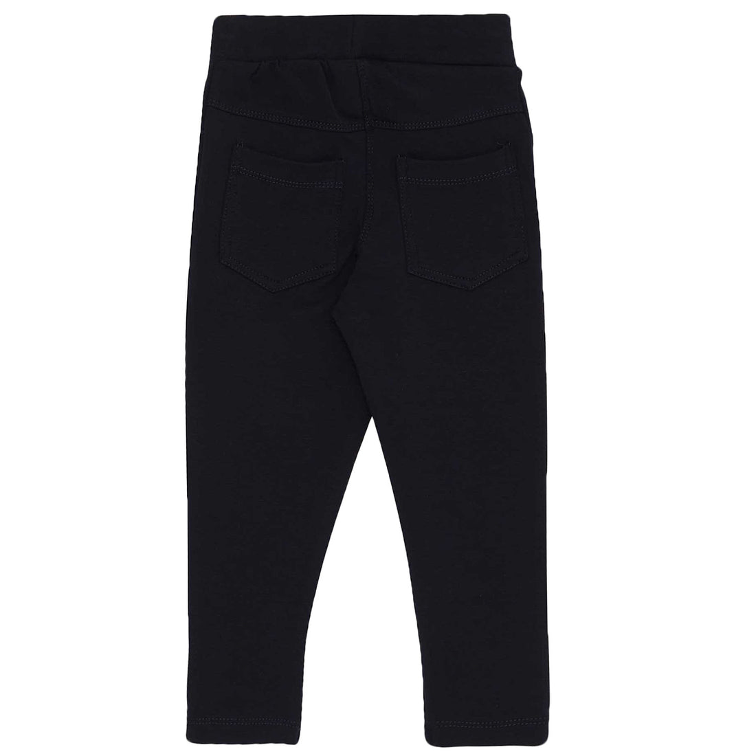 Cotton pants girl black 497-7624 GKMOD