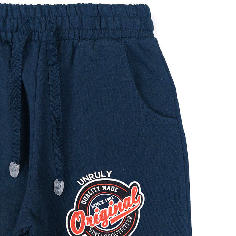 Boy's sweatpants navy blue 5865-71023 GKMOC