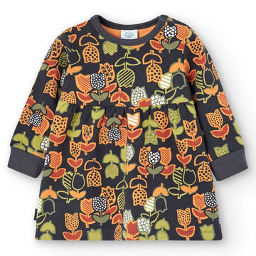 Boboli dress 237147-9261 color multicolor