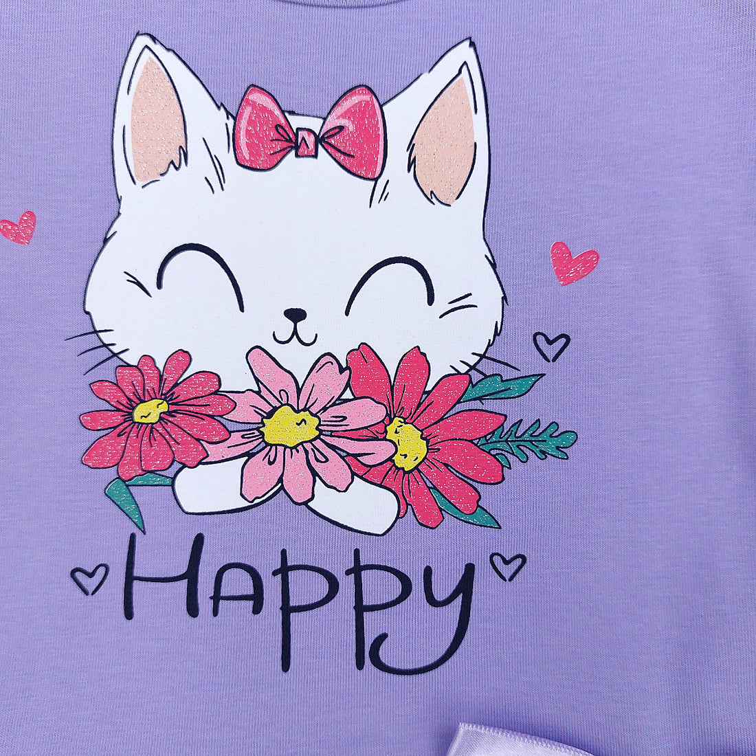 Happy girl dress purple 7082-9724 GKMOD